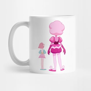 Pearl and Rose / Pink Mug